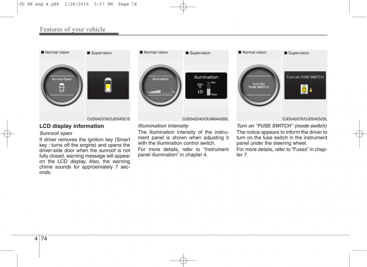 KIA Ceed II 2 owners manual / page 157