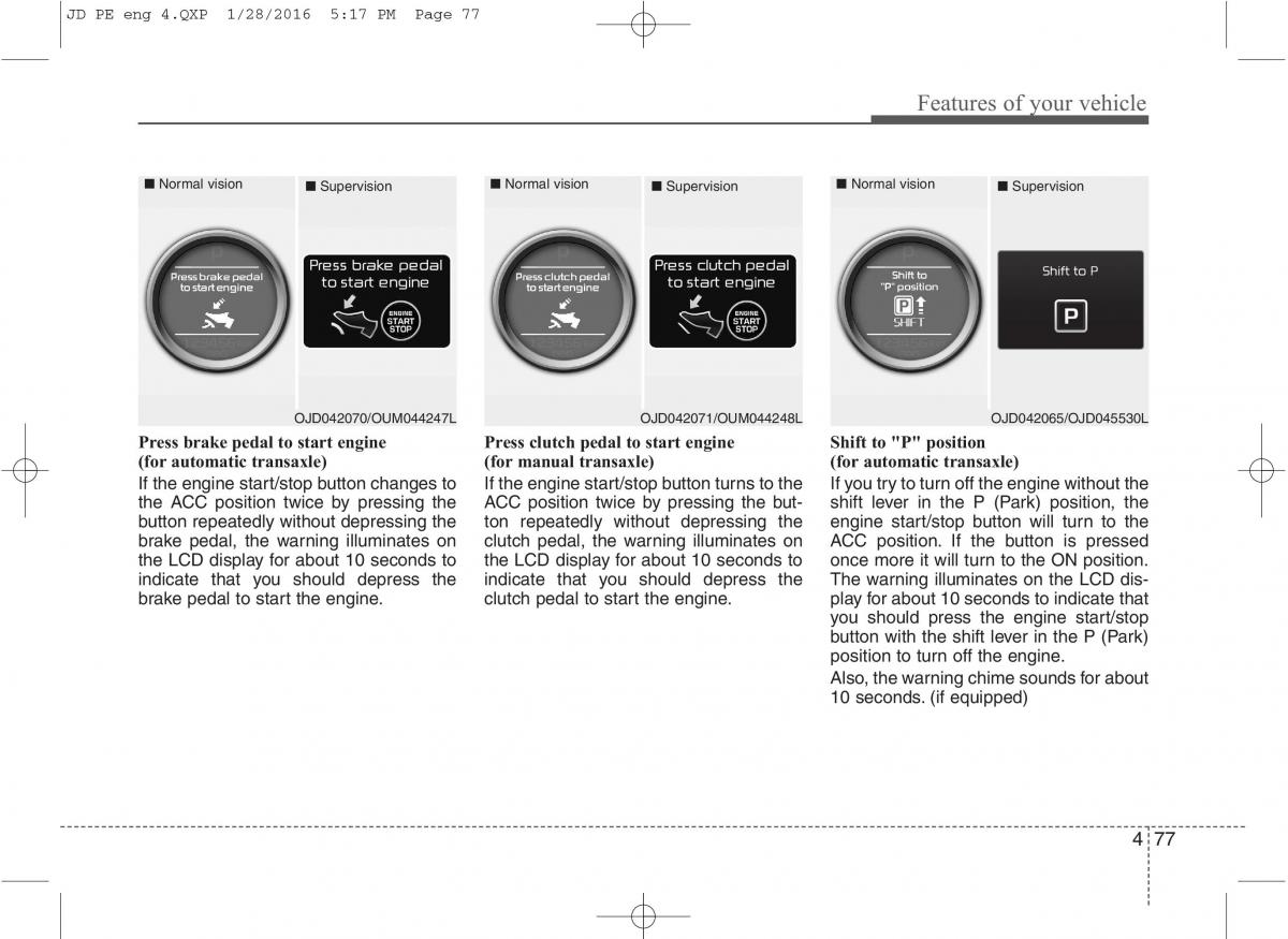 KIA Ceed II 2 owners manual / page 160