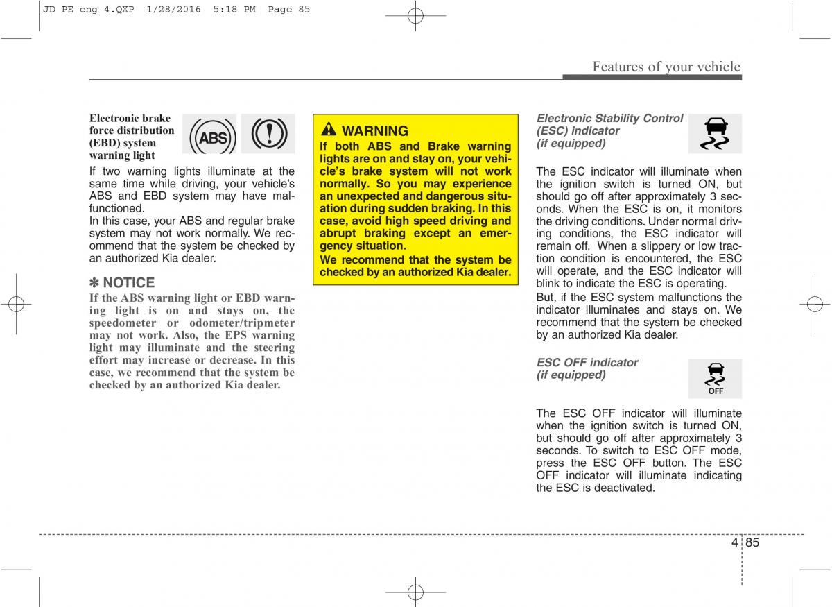 KIA Ceed II 2 owners manual / page 168