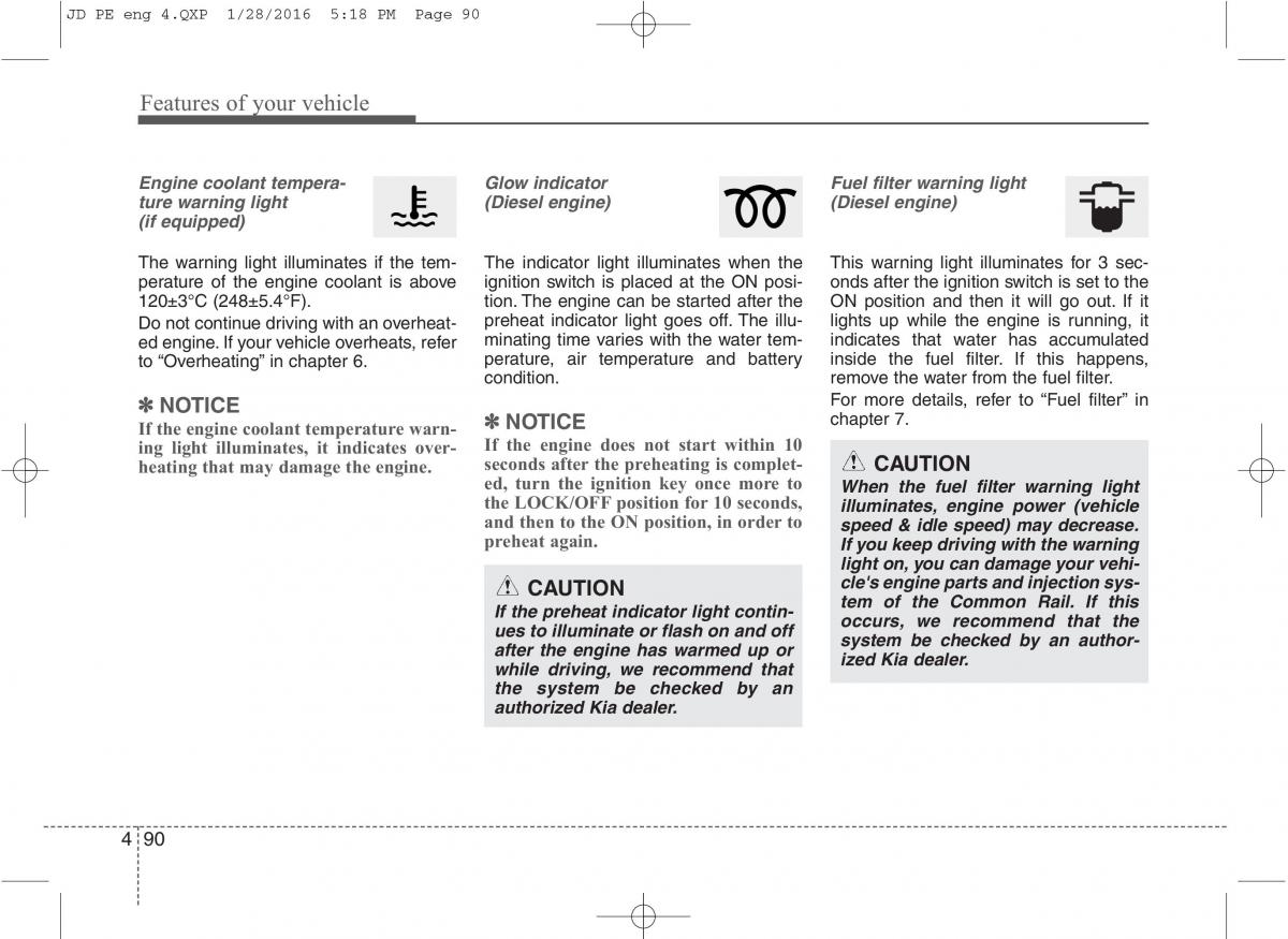 KIA Ceed II 2 owners manual / page 173