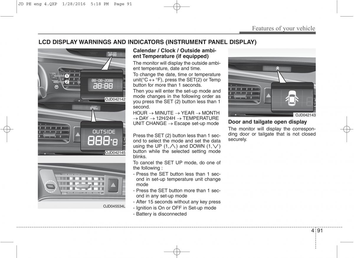 KIA Ceed II 2 owners manual / page 174