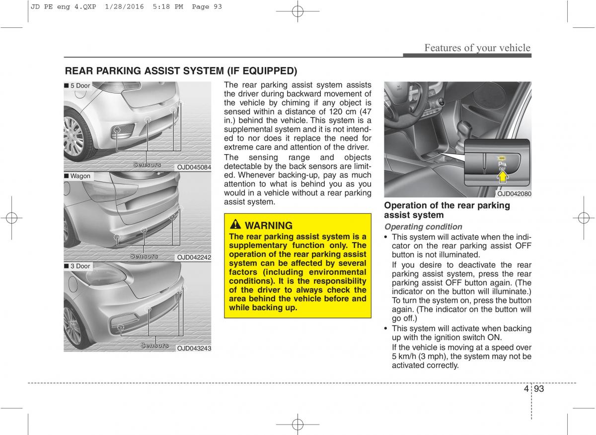 KIA Ceed II 2 owners manual / page 176