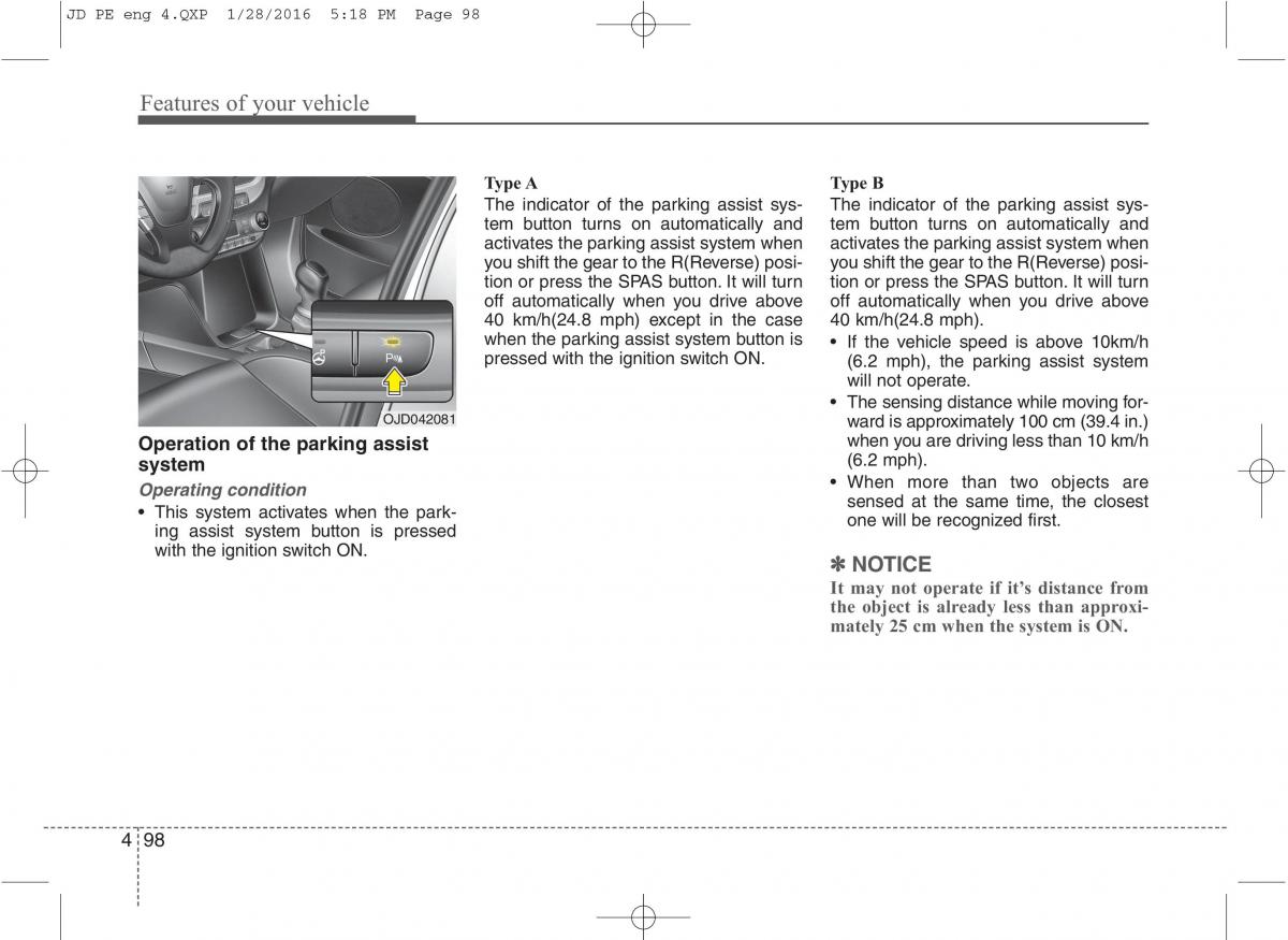 KIA Ceed II 2 owners manual / page 181