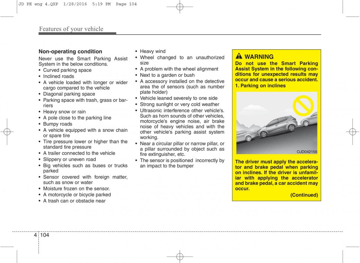 KIA Ceed II 2 owners manual / page 187