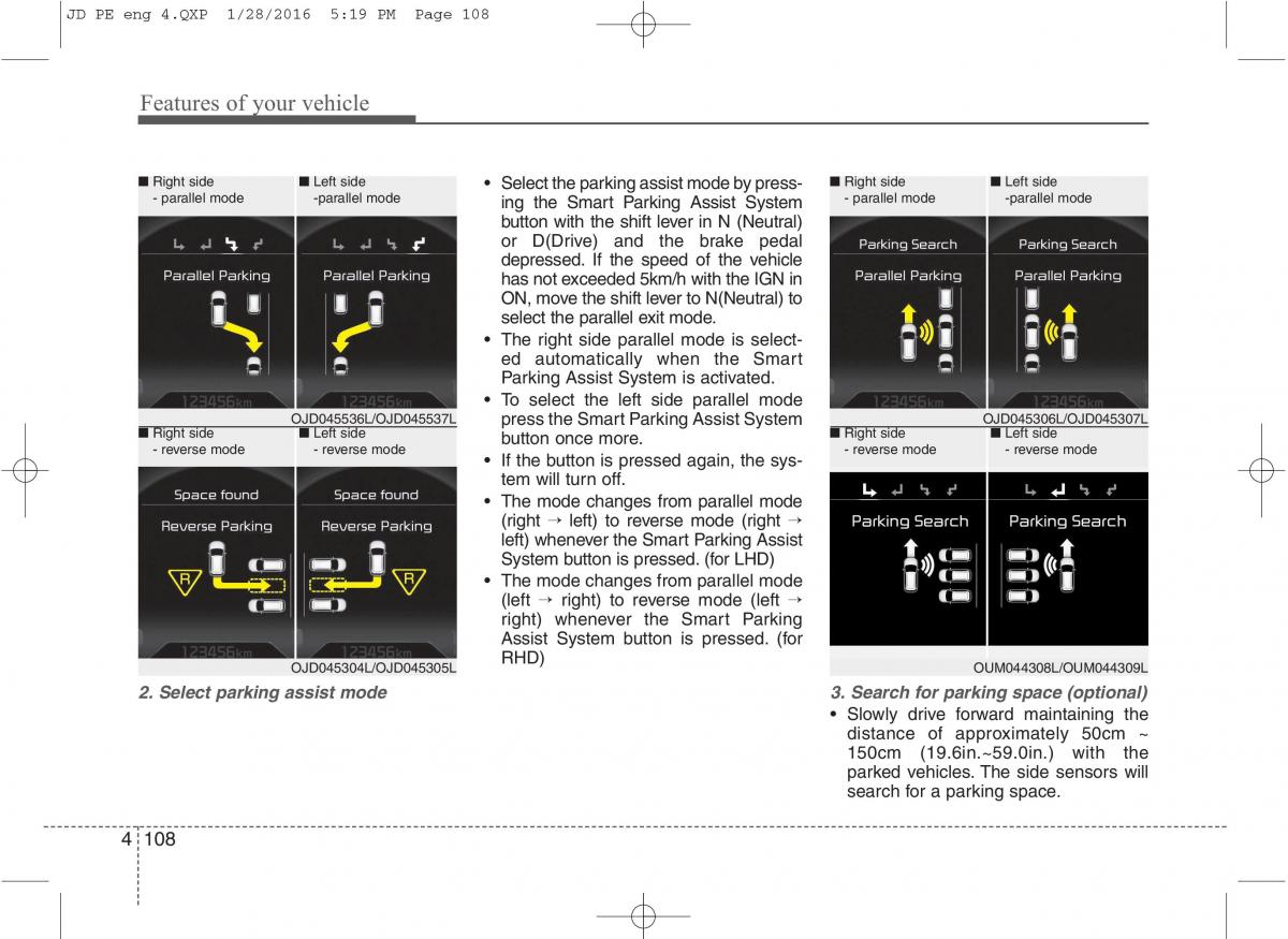 KIA Ceed II 2 owners manual / page 191