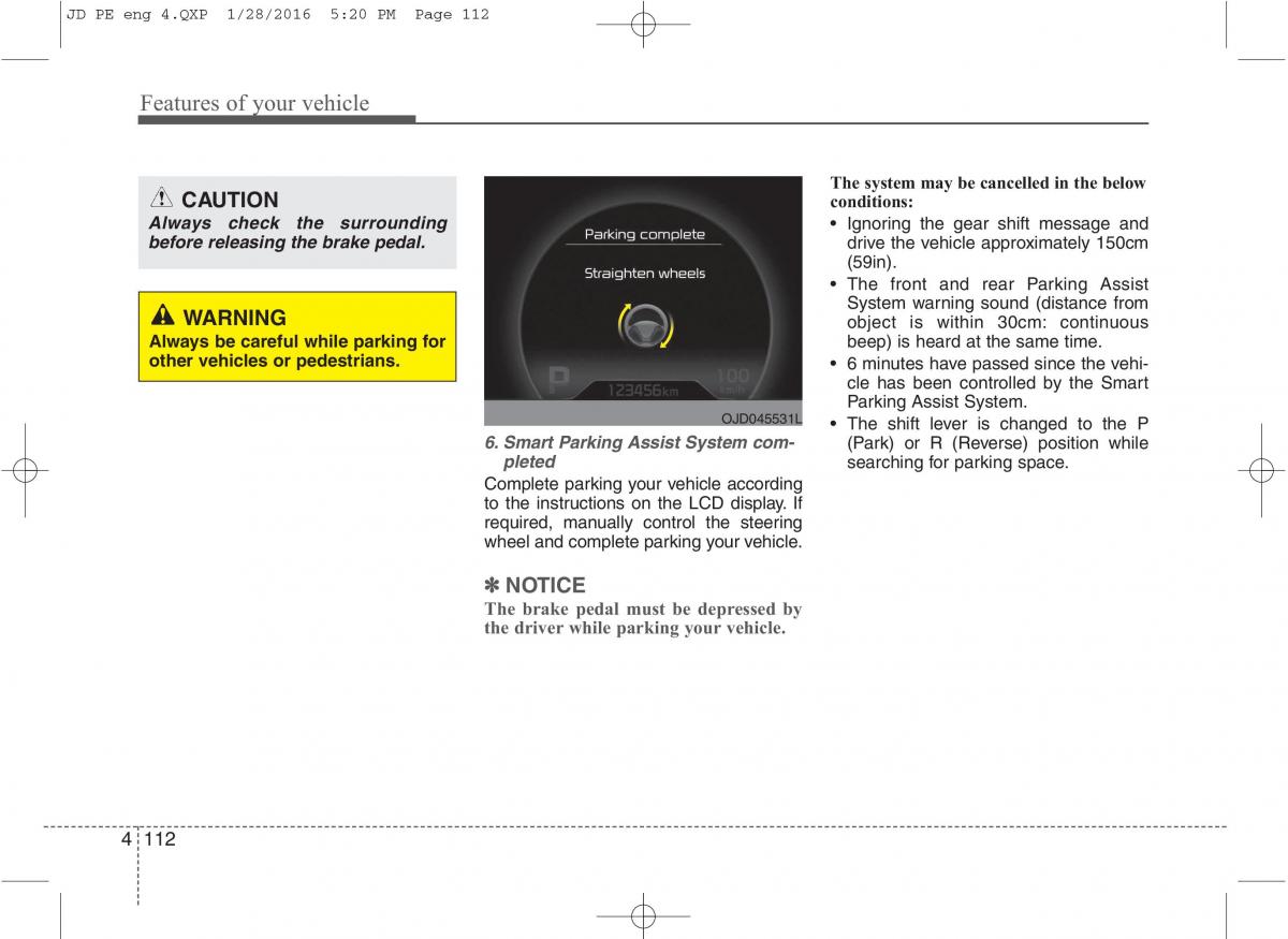 KIA Ceed II 2 owners manual / page 195