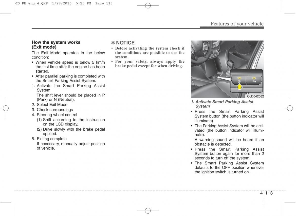 KIA Ceed II 2 owners manual / page 196