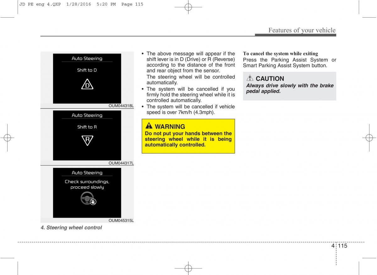 KIA Ceed II 2 owners manual / page 198