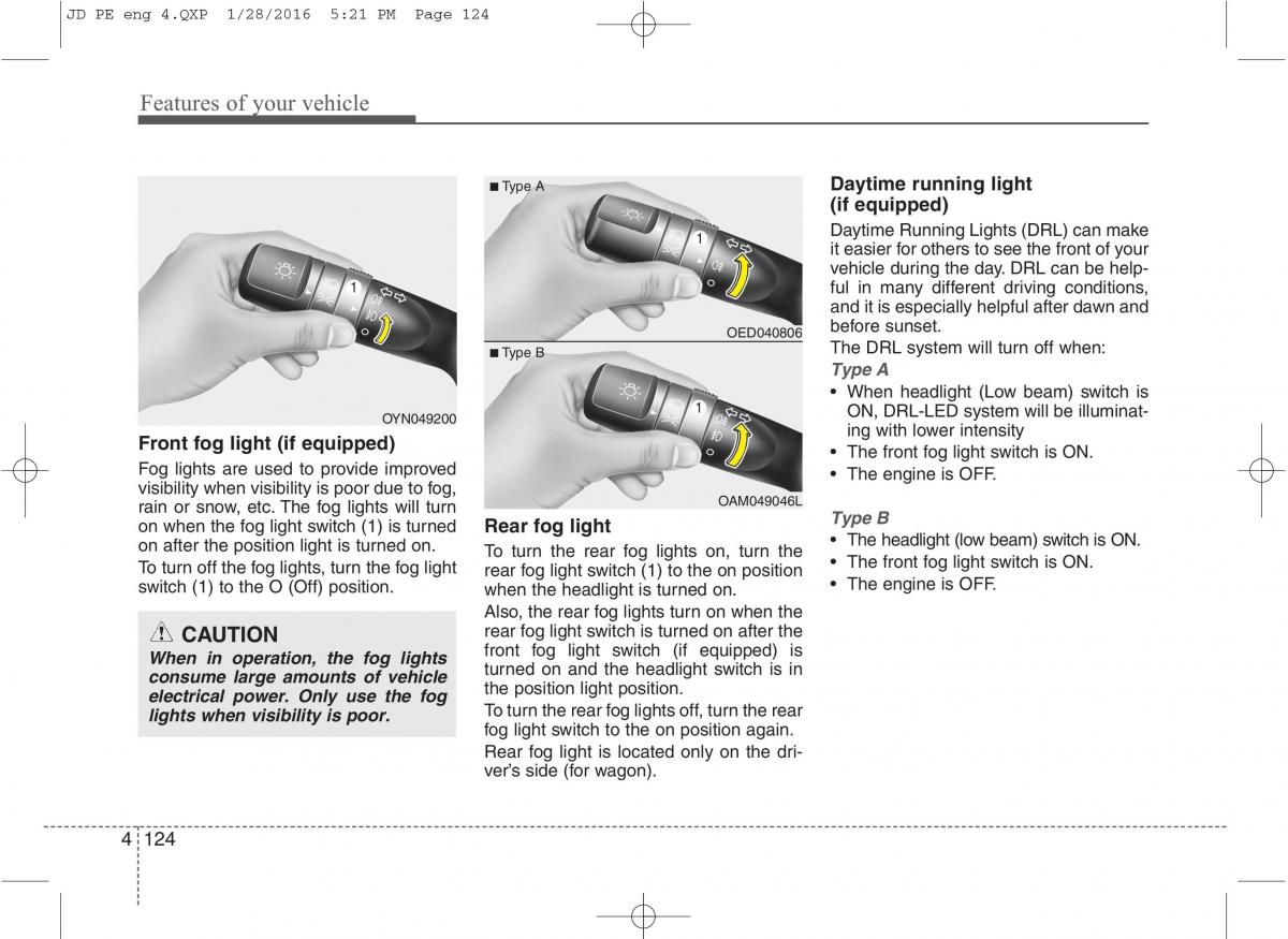 KIA Ceed II 2 owners manual / page 207