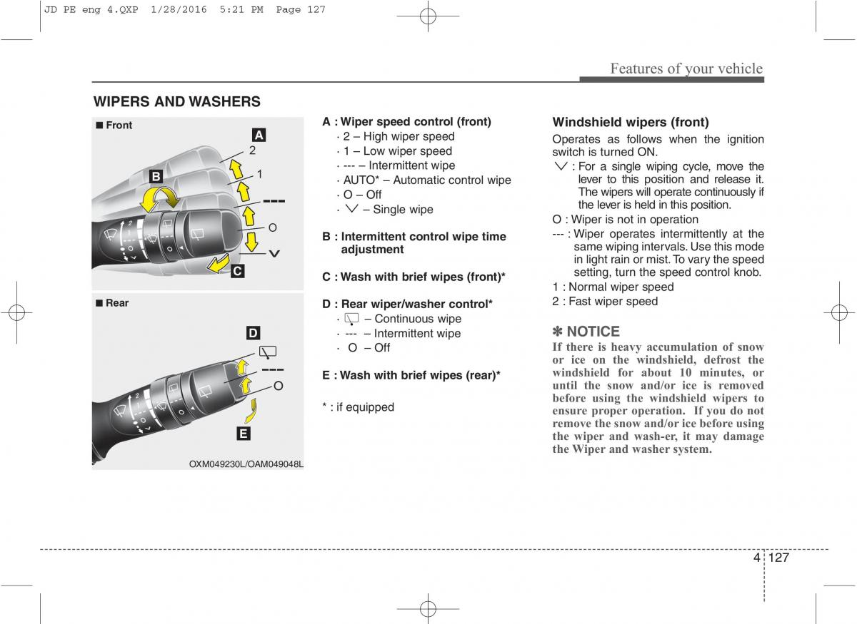 KIA Ceed II 2 owners manual / page 210