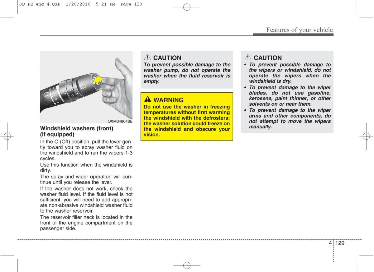 KIA Ceed II 2 owners manual / page 212