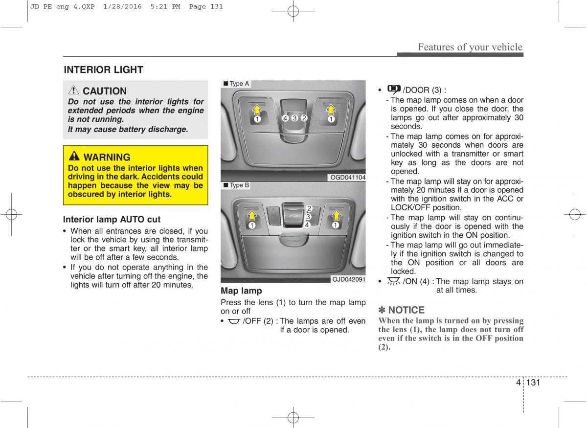 KIA Ceed II 2 owners manual / page 214