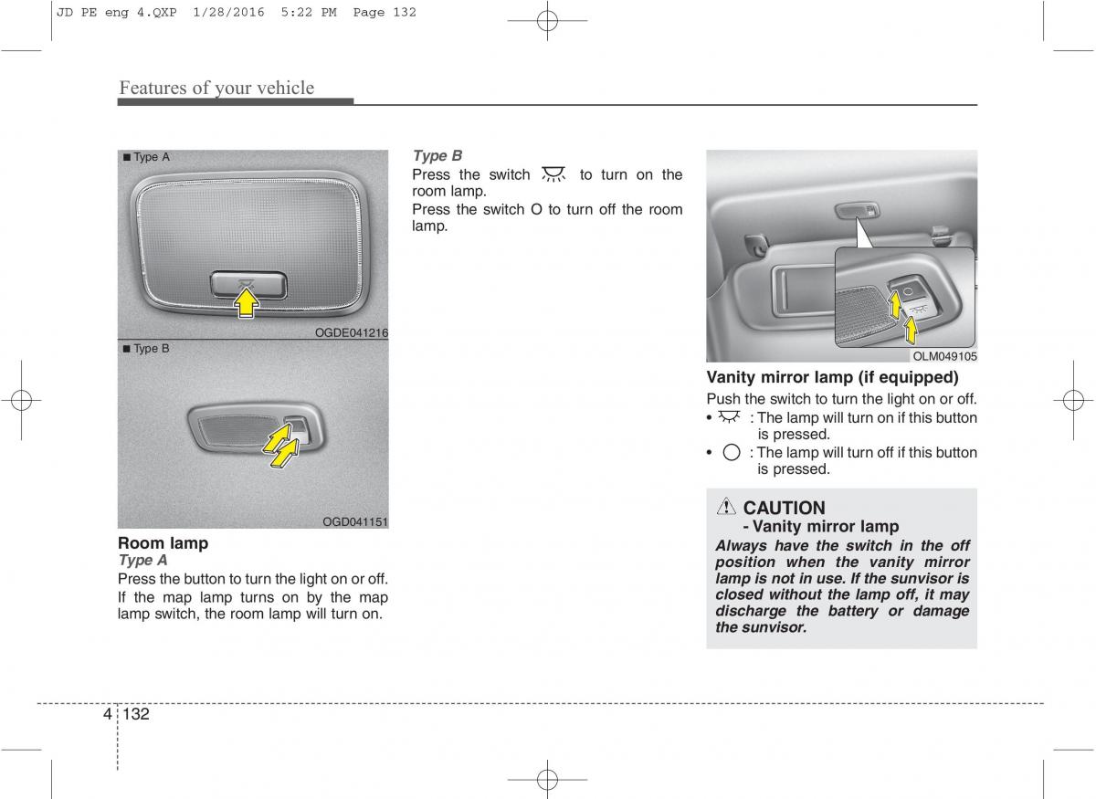 KIA Ceed II 2 owners manual / page 215