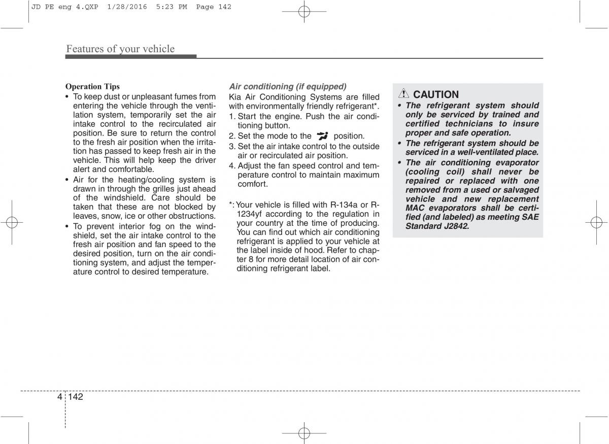 KIA Ceed II 2 owners manual / page 225