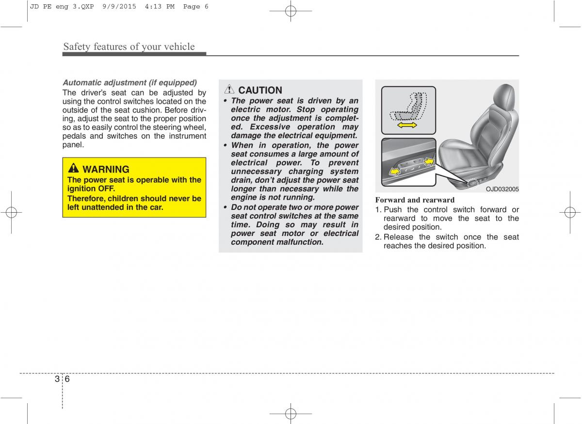 KIA Ceed II 2 owners manual / page 23