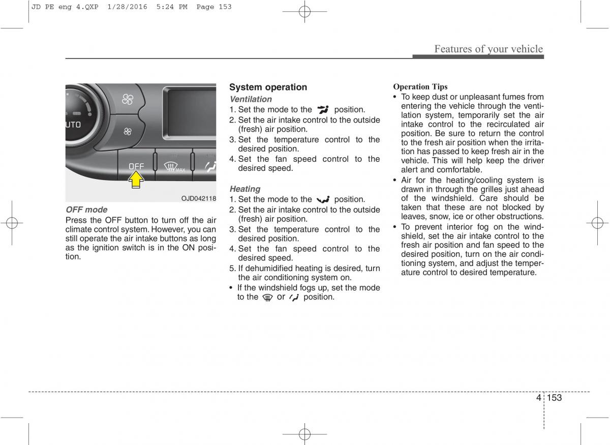 KIA Ceed II 2 owners manual / page 236