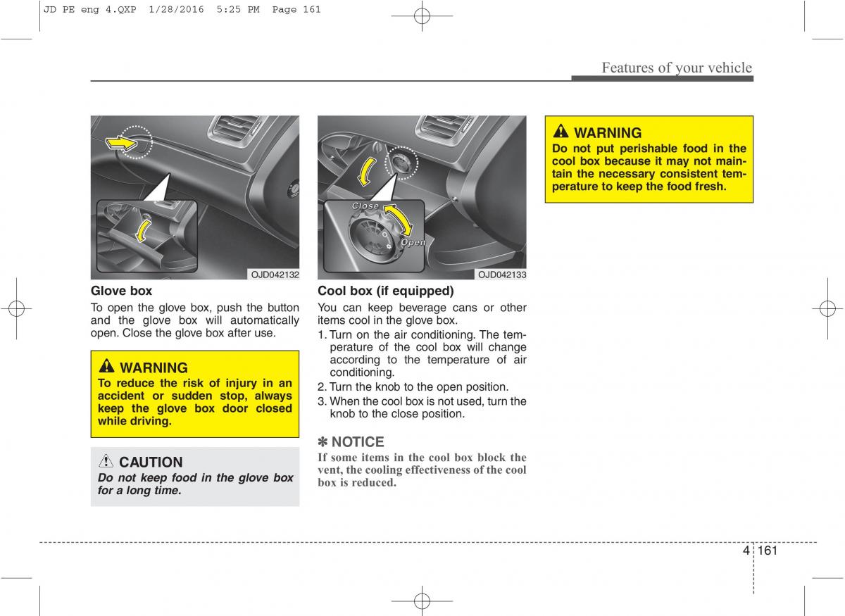 KIA Ceed II 2 owners manual / page 244