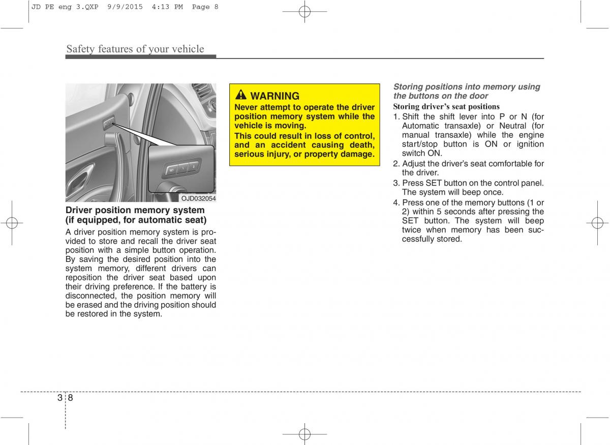 KIA Ceed II 2 owners manual / page 25