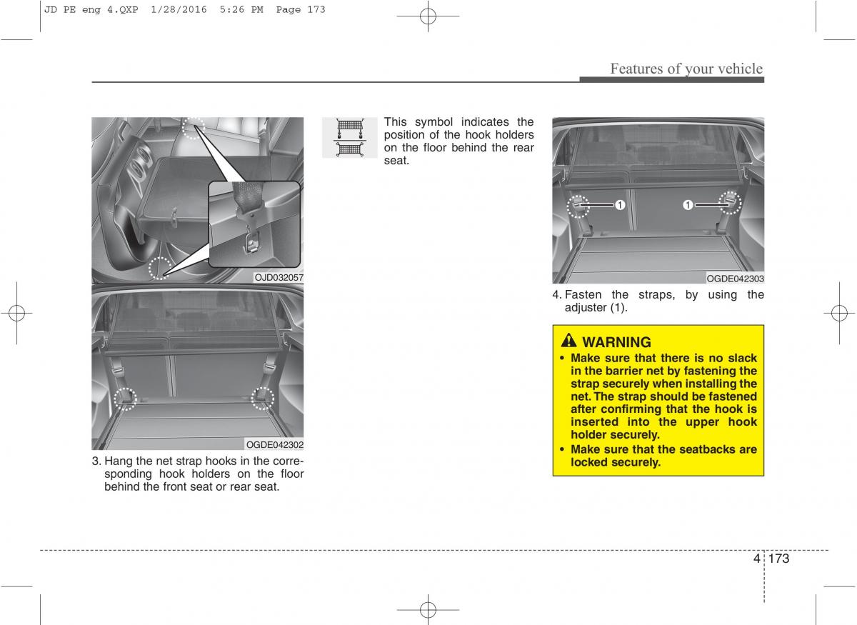 KIA Ceed II 2 owners manual / page 256