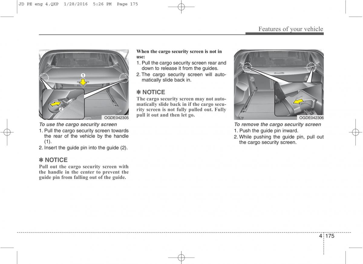 KIA Ceed II 2 owners manual / page 258