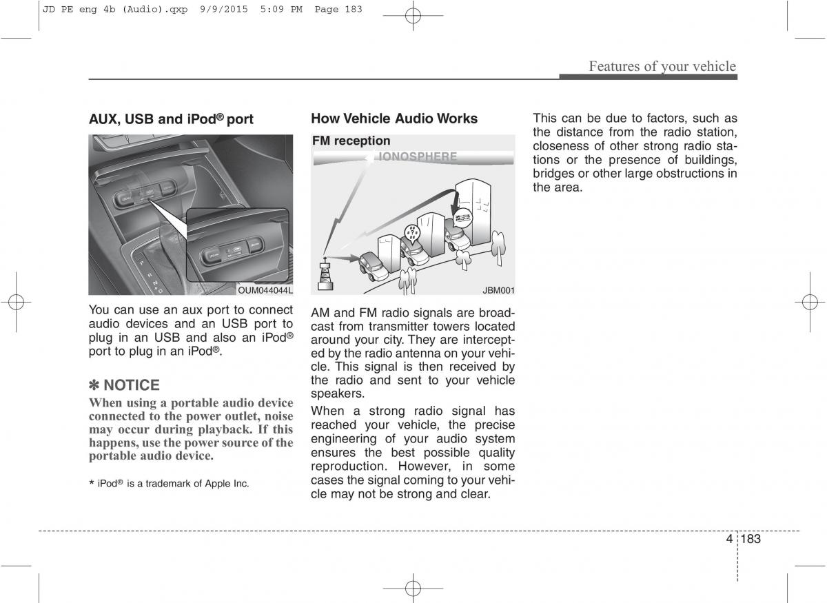 KIA Ceed II 2 owners manual / page 266