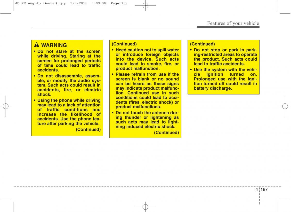 KIA Ceed II 2 owners manual / page 270