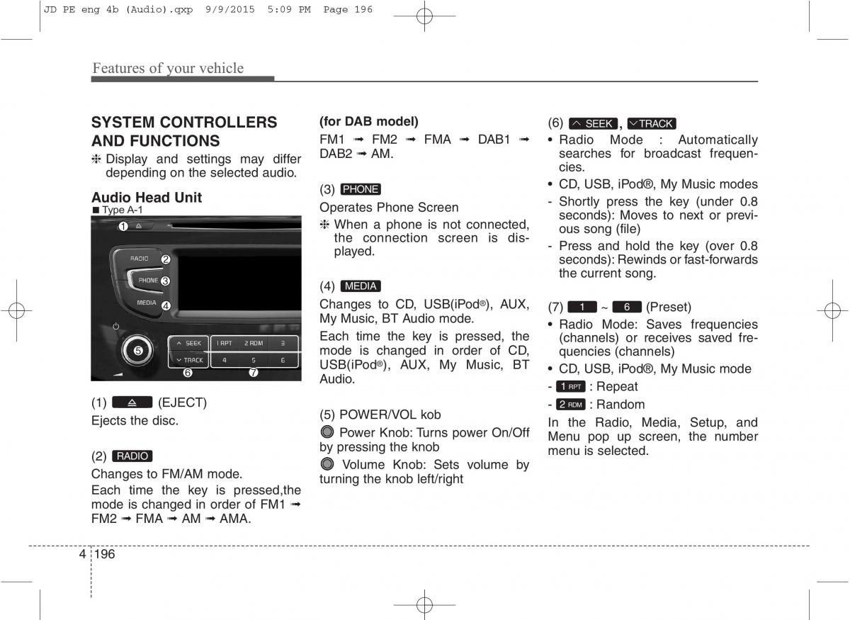 KIA Ceed II 2 owners manual / page 279