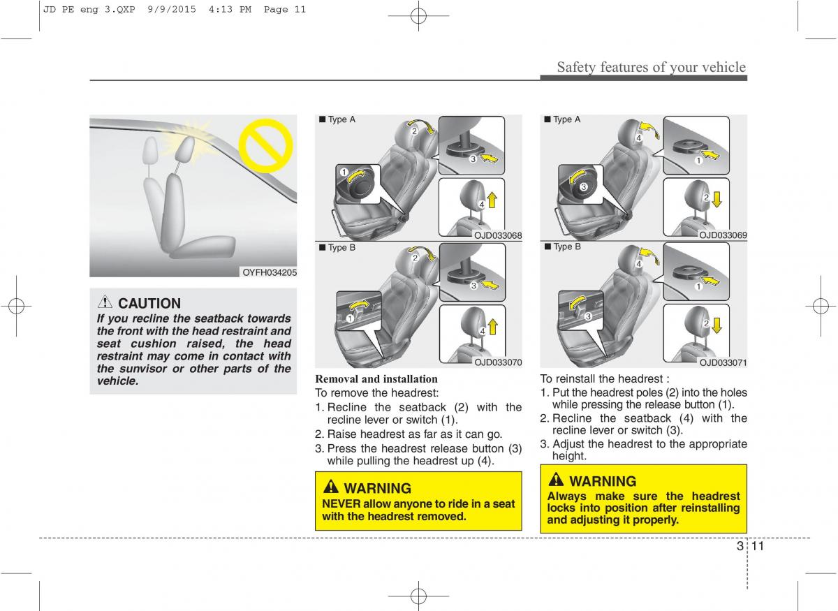 KIA Ceed II 2 owners manual / page 28