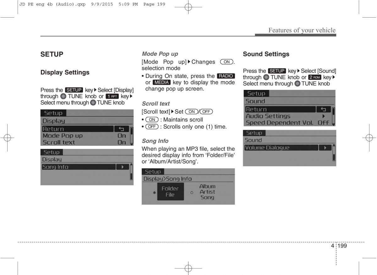 KIA Ceed II 2 owners manual / page 282