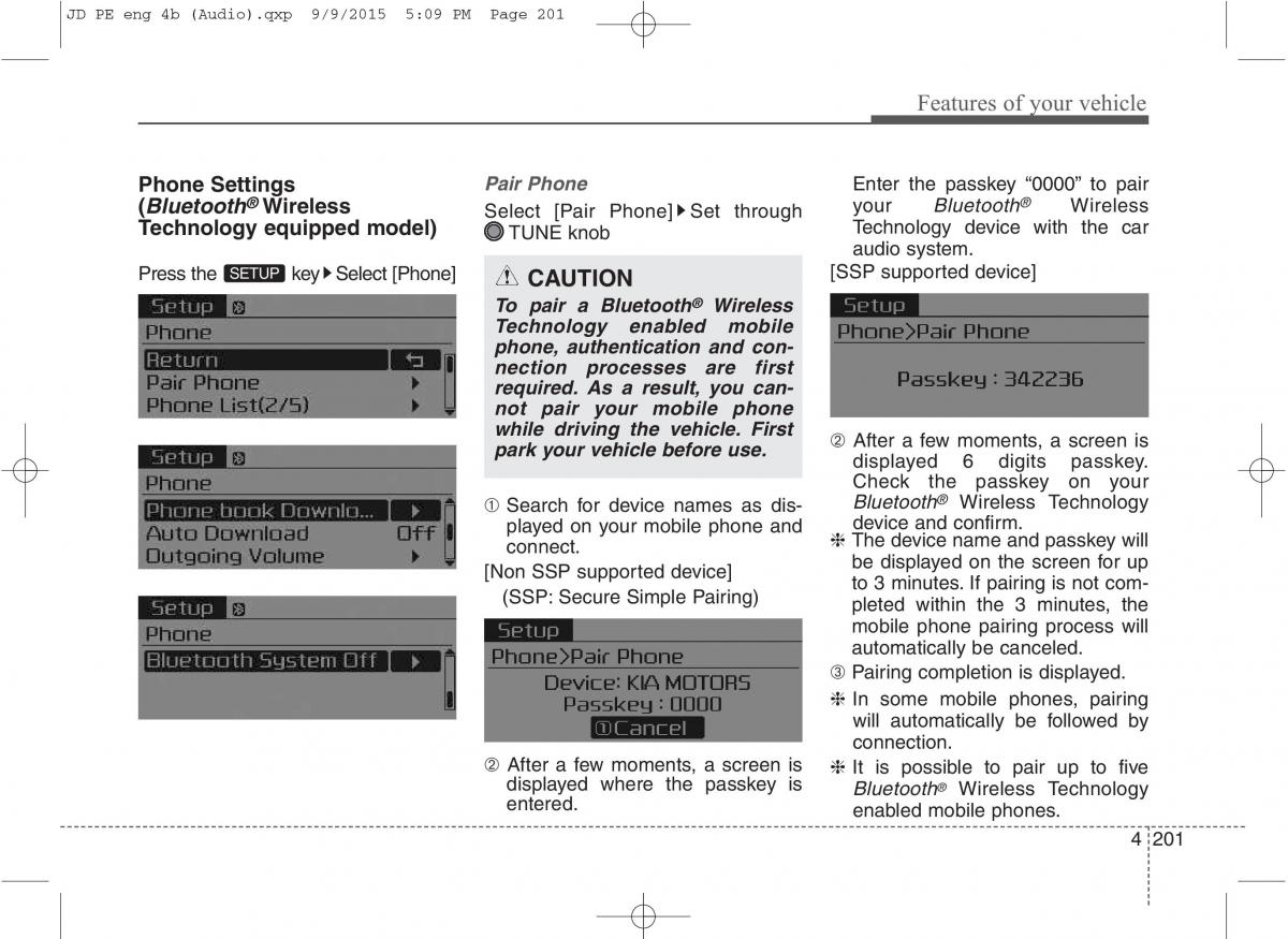 KIA Ceed II 2 owners manual / page 284