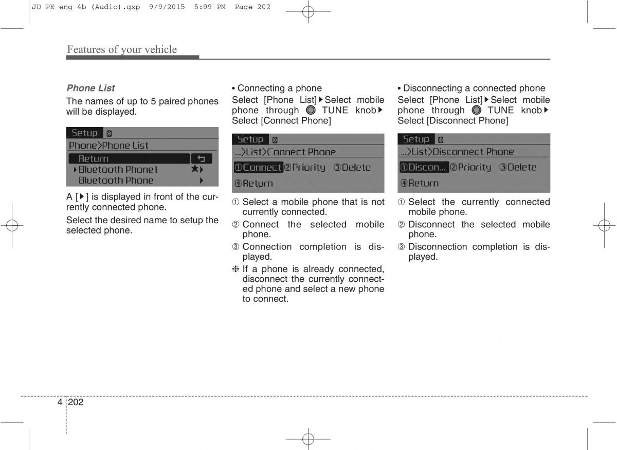 KIA Ceed II 2 owners manual / page 285