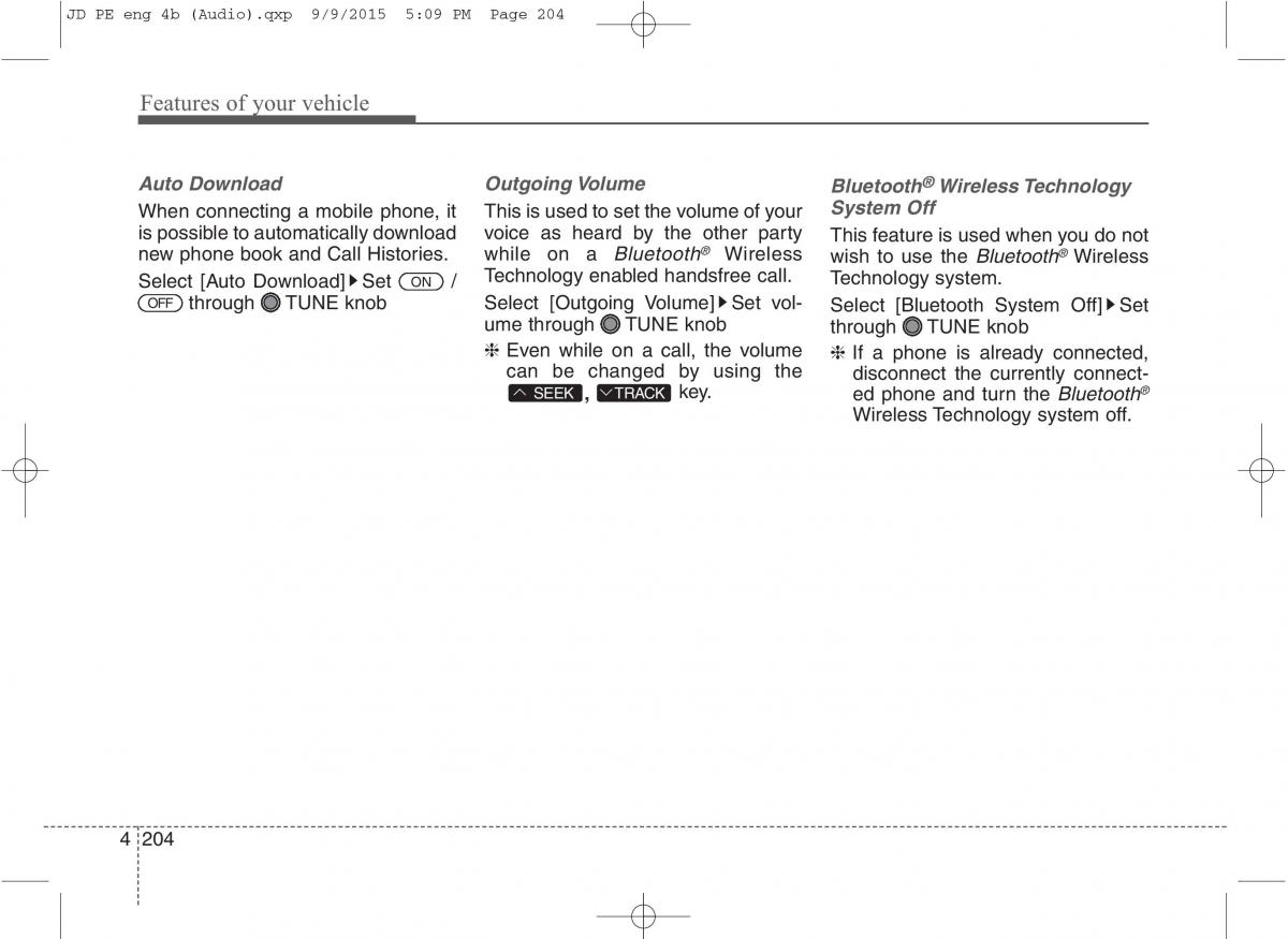 KIA Ceed II 2 owners manual / page 287