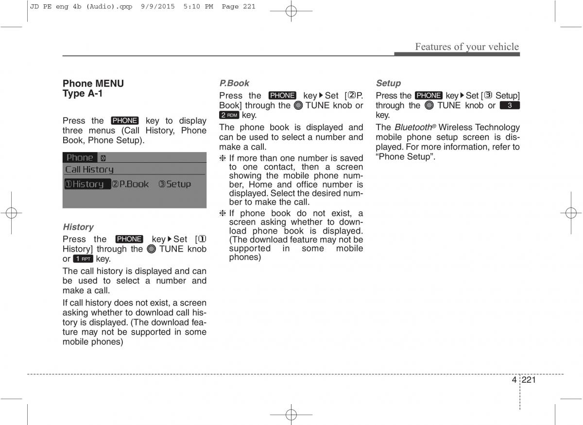 KIA Ceed II 2 owners manual / page 304