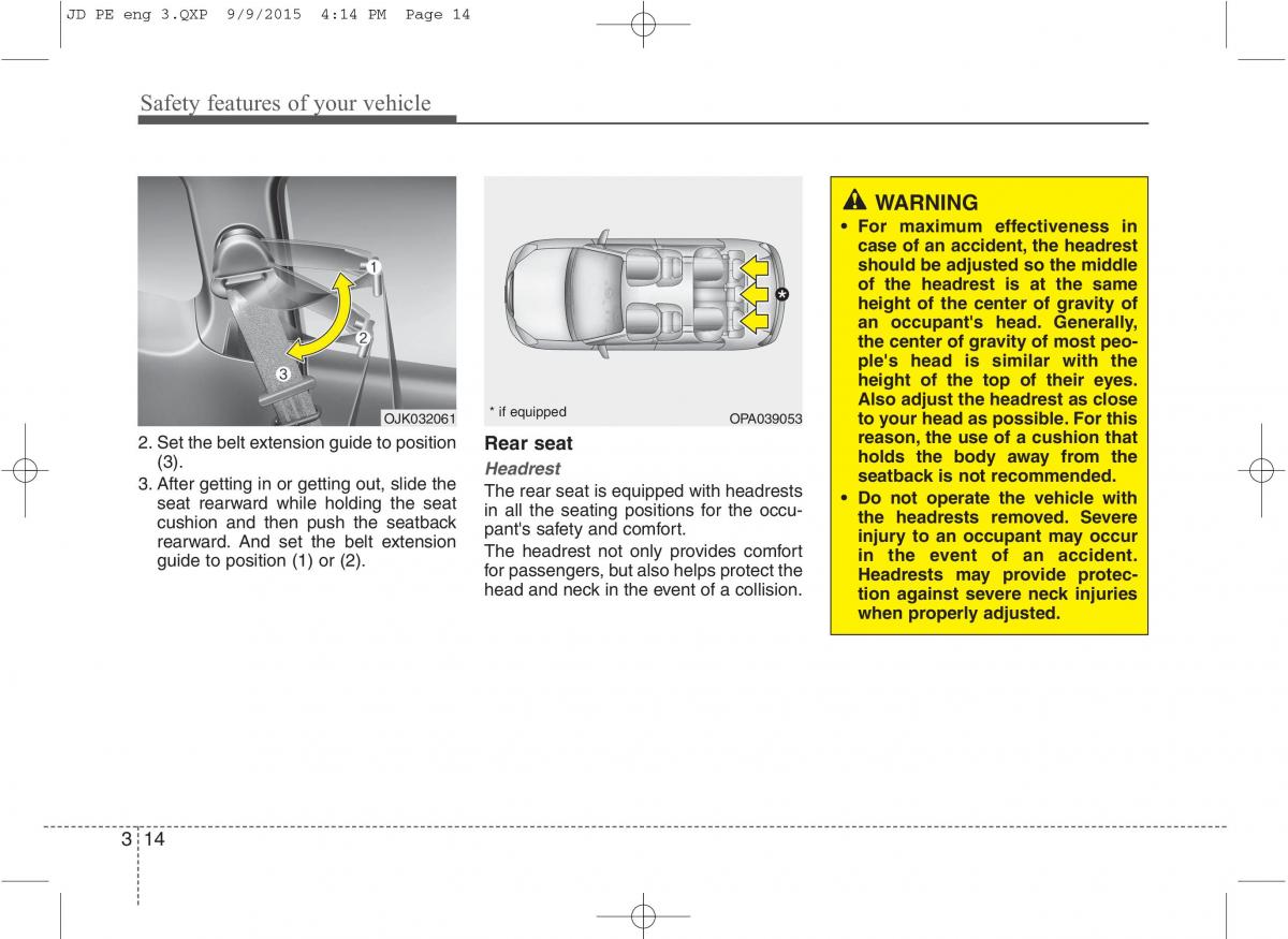 KIA Ceed II 2 owners manual / page 31