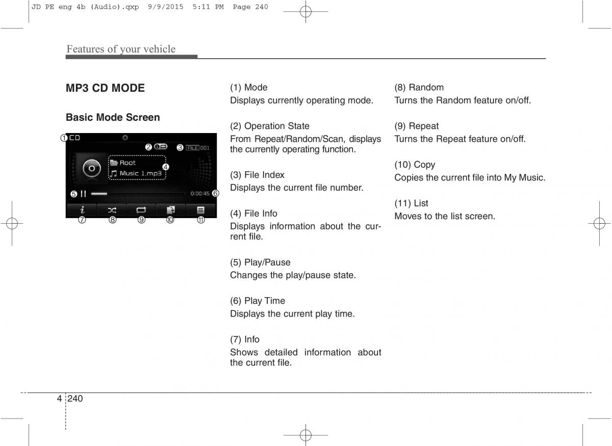 KIA Ceed II 2 owners manual / page 323