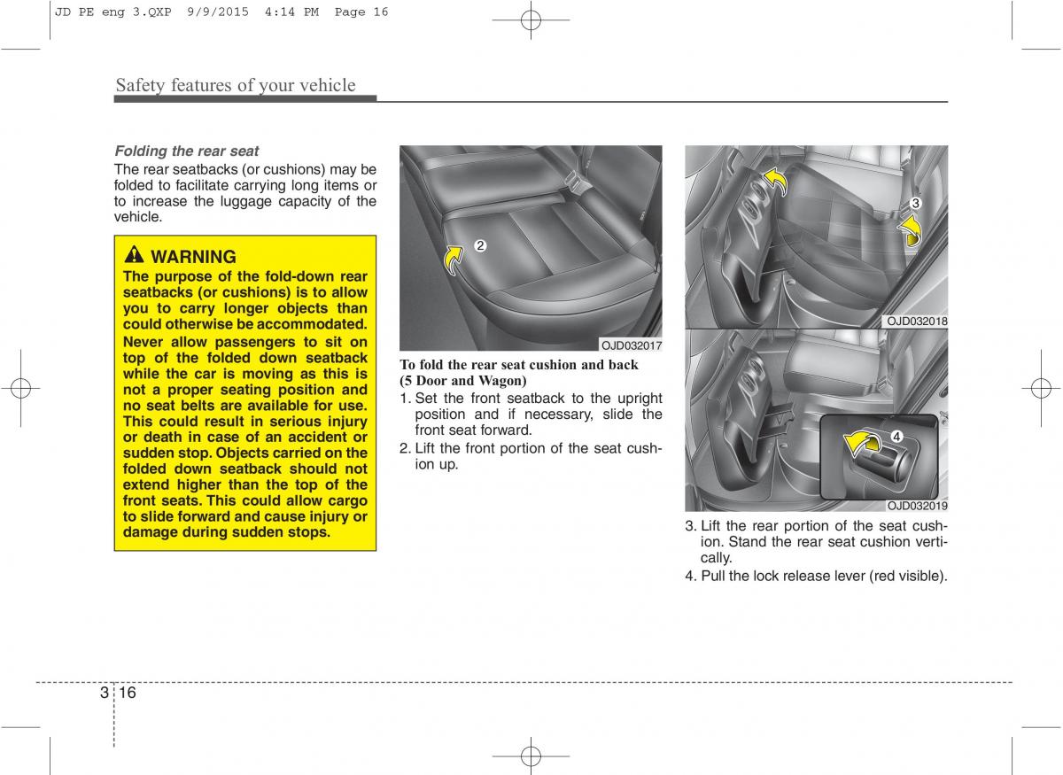 KIA Ceed II 2 owners manual / page 33