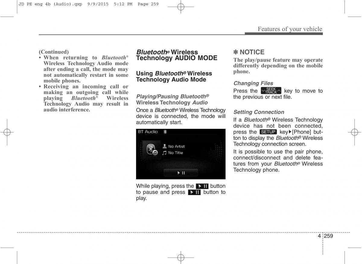 KIA Ceed II 2 owners manual / page 342