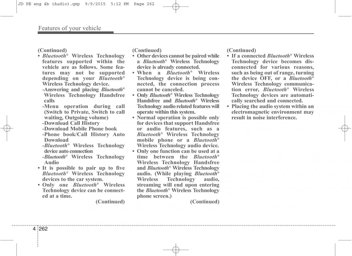 KIA Ceed II 2 owners manual / page 345