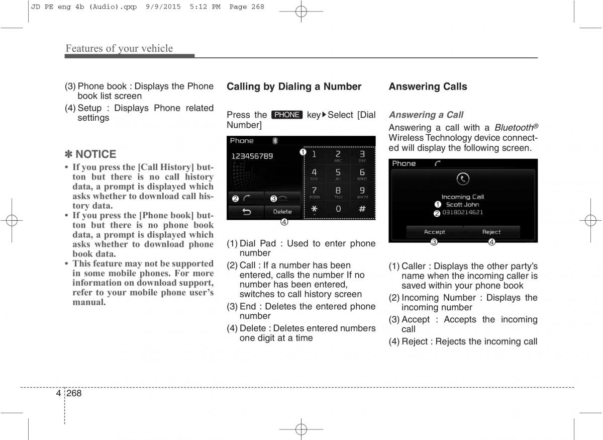 KIA Ceed II 2 owners manual / page 351