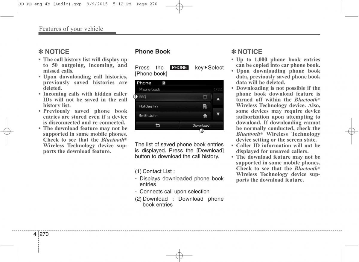 KIA Ceed II 2 owners manual / page 353