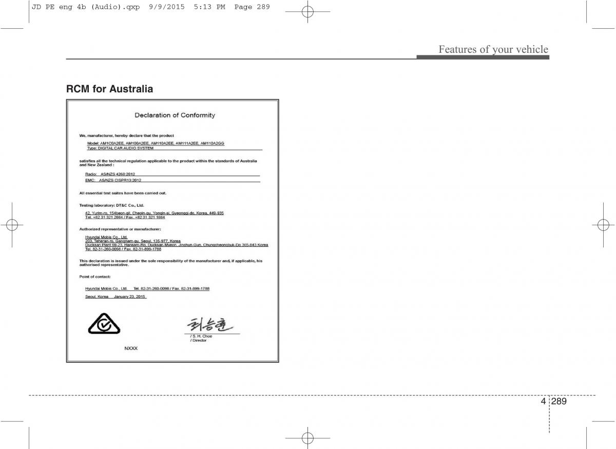 KIA Ceed II 2 owners manual / page 372