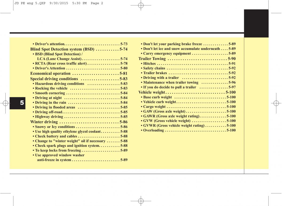 KIA Ceed II 2 owners manual / page 375