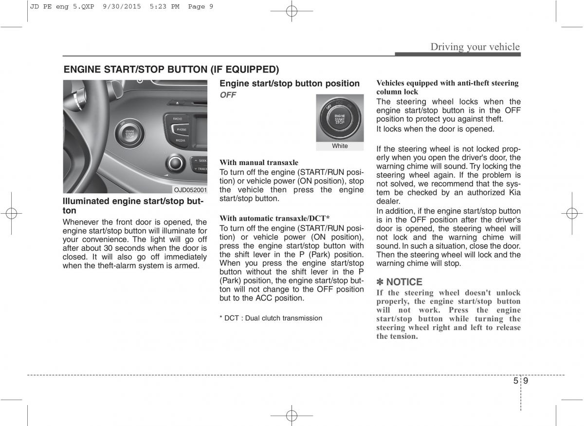 KIA Ceed II 2 owners manual / page 382