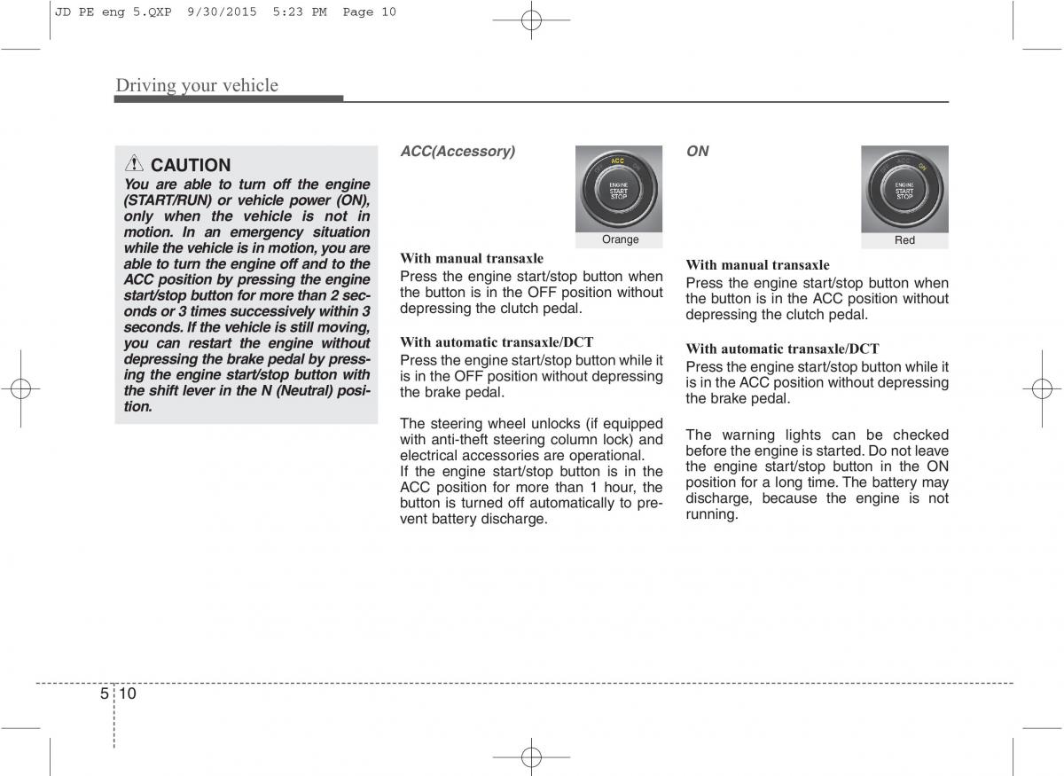 KIA Ceed II 2 owners manual / page 383