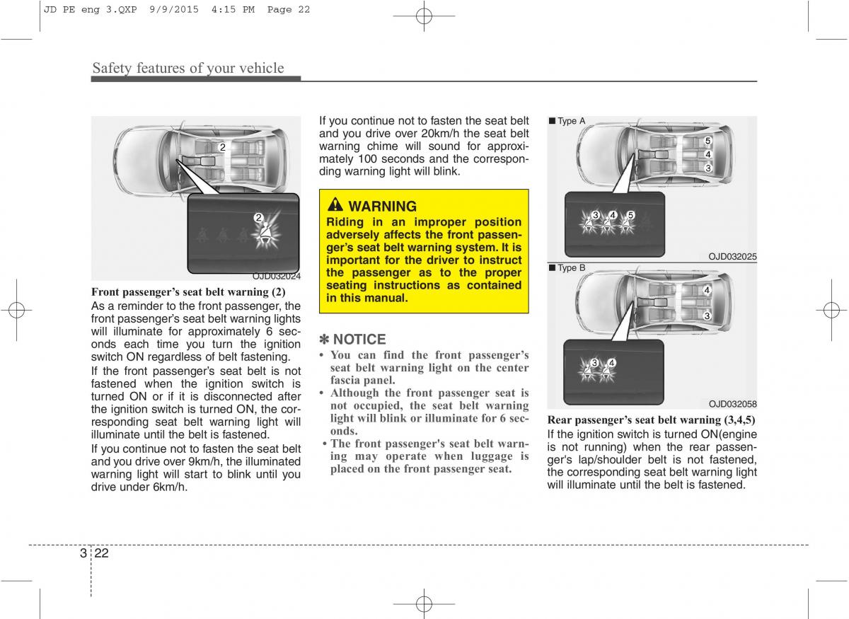 KIA Ceed II 2 owners manual / page 39