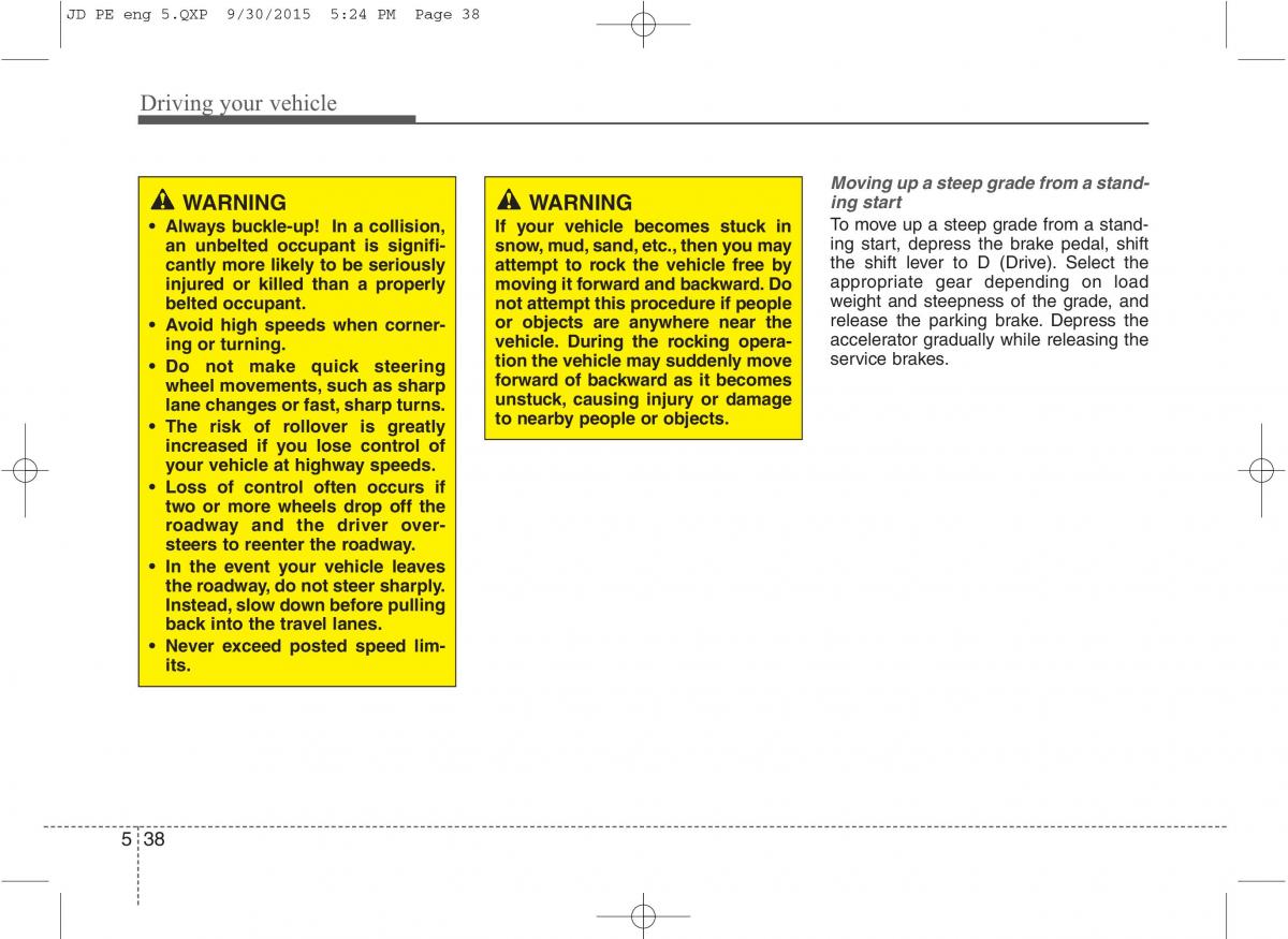 KIA Ceed II 2 owners manual / page 411