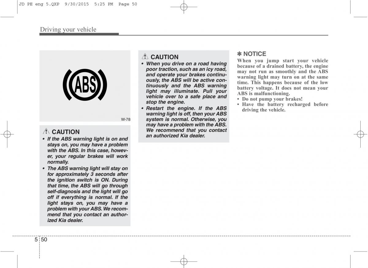 KIA Ceed II 2 owners manual / page 423