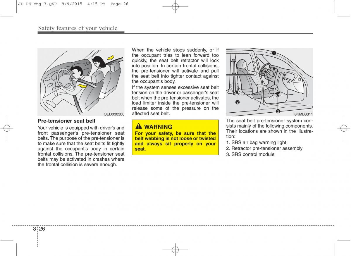 KIA Ceed II 2 owners manual / page 43