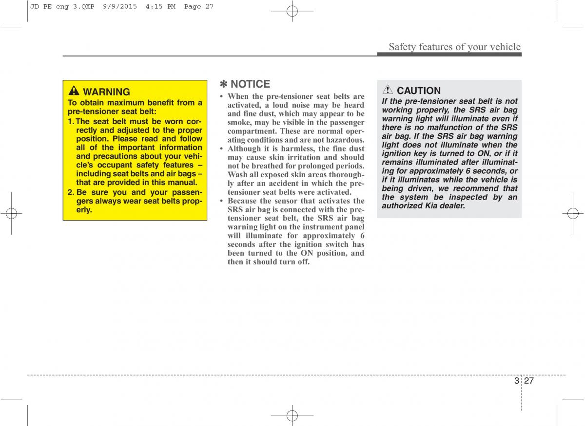 KIA Ceed II 2 owners manual / page 44