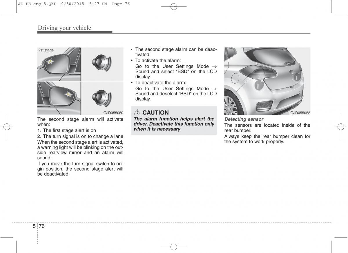 KIA Ceed II 2 owners manual / page 449